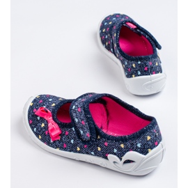 SHELOVET Pantuflas para niñas con corazones 3F multicolor 3