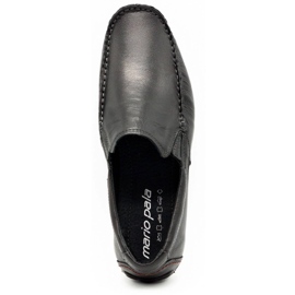 Olivier Mocasines de hombre 763 grano negro 1