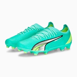 Puma Ultra Ultimate FG/AG M 107163 03 zapatos de fútbol verde verde 3