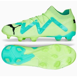 Puma Future Ultimate FG/AG M 107165 03 zapatos de fútbol verde verde 2