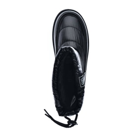 Botas nieve niña metalizado negro Big Star KK374220 1