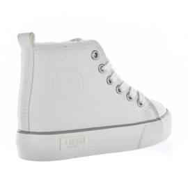 Deportivas blancas con aislamiento alto para niños Big Star KK374227 blanco 2