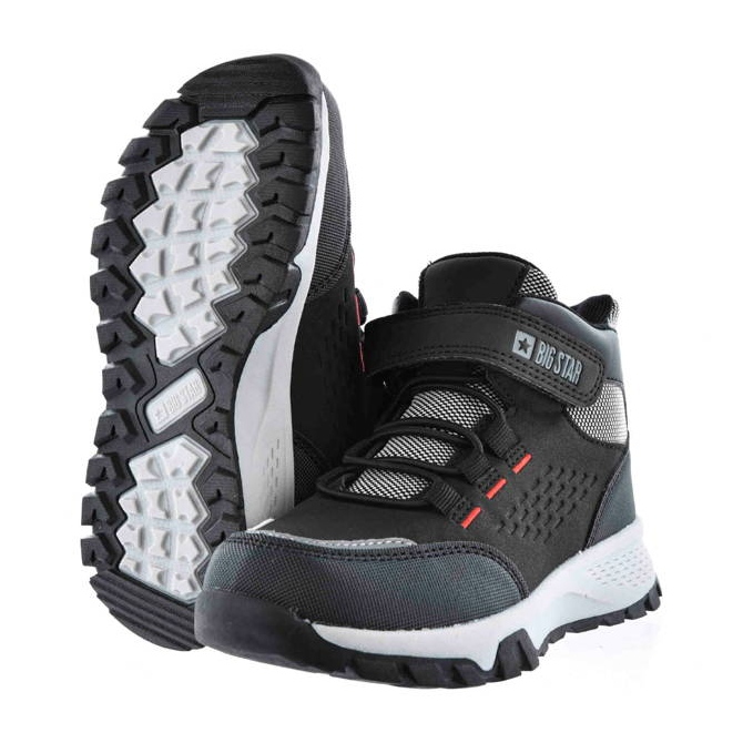 Botines negros Big Star para niño KK374121 2