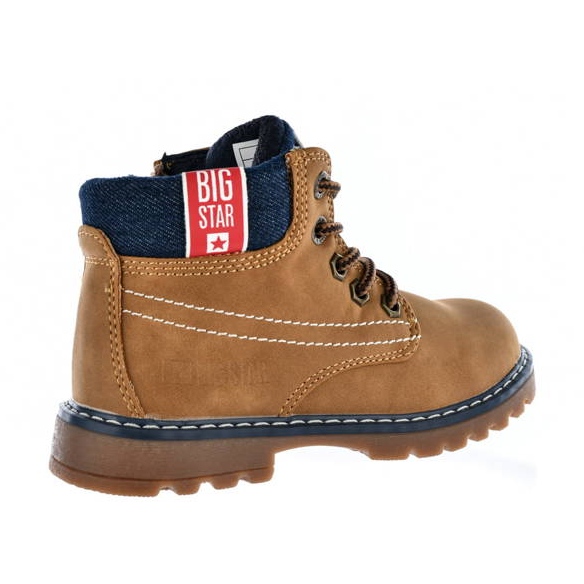 Botas de niño insuladas camel Big Star KK374130 amarillo 1