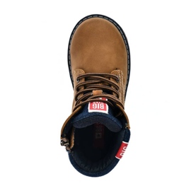 Botas de niño insuladas camel Big Star KK374130 amarillo 10