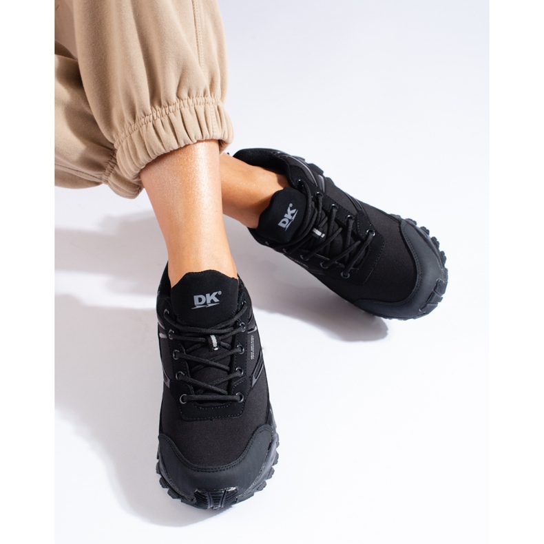 Zapatillas deportivas de trekking DK negras para mujer negro 2