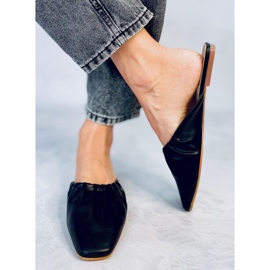 Zapatillas de casa elegantes para mujer Presley Negro 5