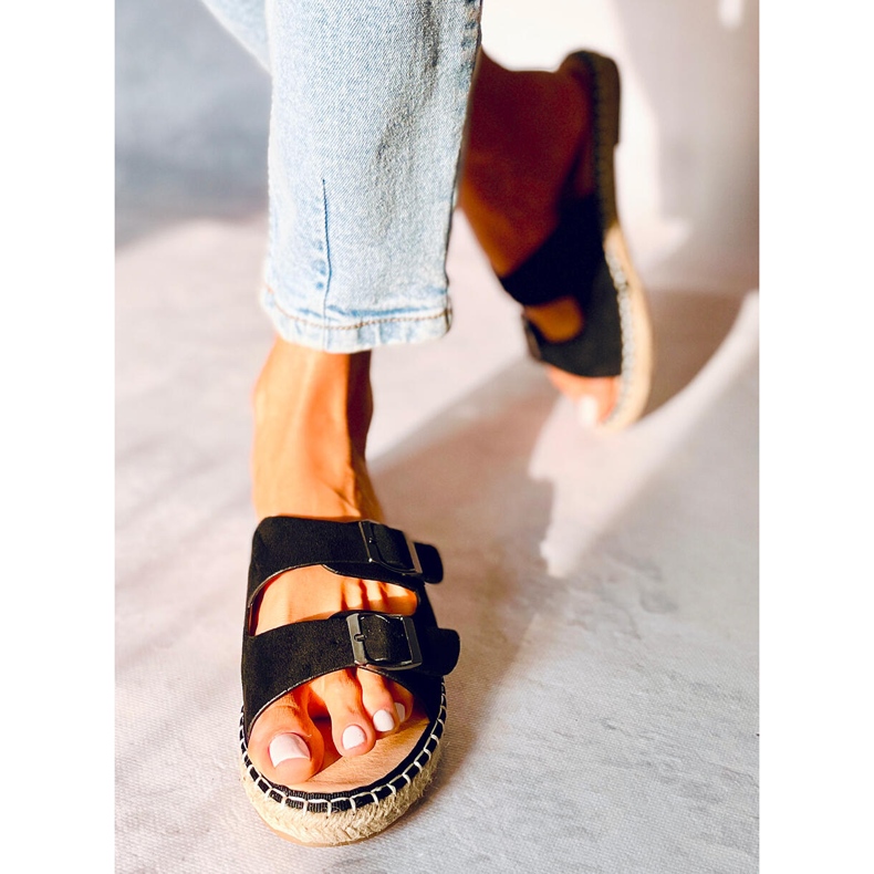 Alpargatas Maina Negras negro 1 Alpargatas Maina Negras negro 1