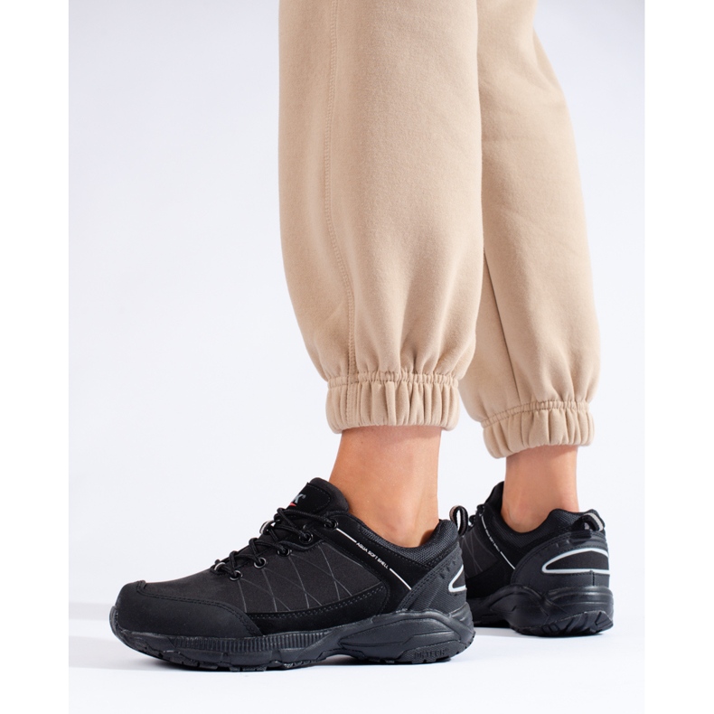 Zapatillas trekking mujer DK negras negro 1 Zapatillas trekking mujer DK negras negro 1