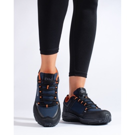 Zapatillas trekking mujer DK azul marino y negro 3