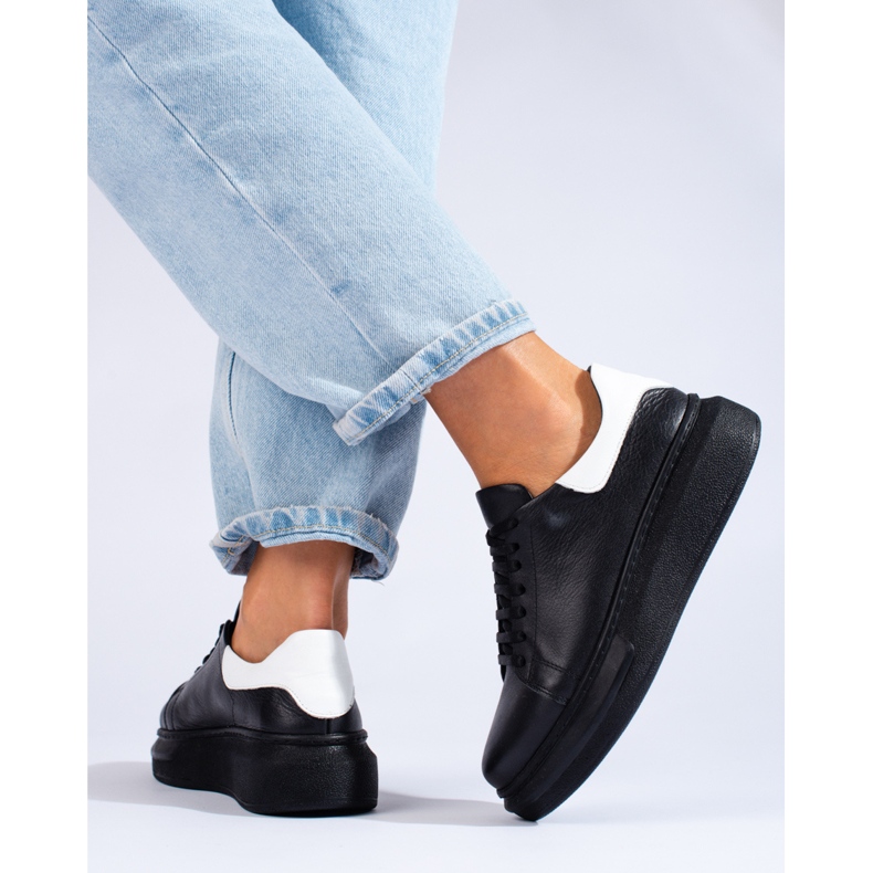 SHELOVET Deportivas clásicas negras de mujer de T.Sokolski negro 1