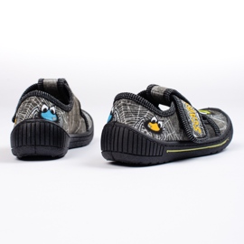 SHELOVET Pantuflas infantiles grises 3F 2
