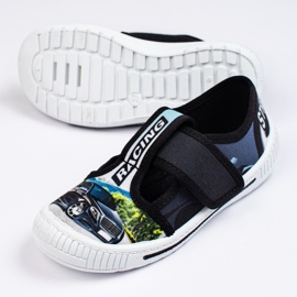 SHELOVET Zapatillas de niños con coche 3F. negro 1