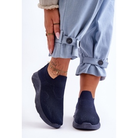 PG1 Zapatillas Deportivas Sin Cordones Para Mujer Azul Marino Claris 5
