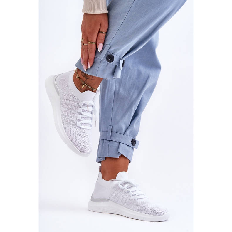 PG1 Zapatillas Deportivas Clásicas Mujer Blanco Níquel 2