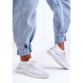 PG1 Zapatillas Deportivas Clásicas Mujer Blanco Níquel 3
