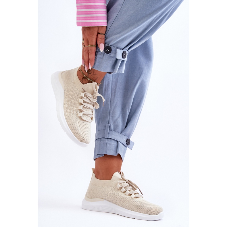 PG1 Deportivas Clásicas Mujer Beige Claro Nickilla 2