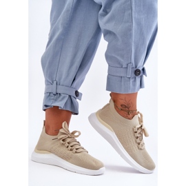 PG1 Deportivas Clásicas Mujer Beige Nickilla 3