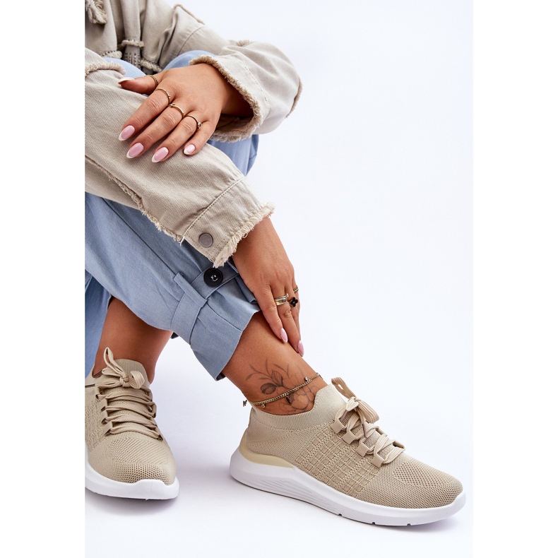 PG1 Deportivas Clásicas Mujer Beige Nickilla 1