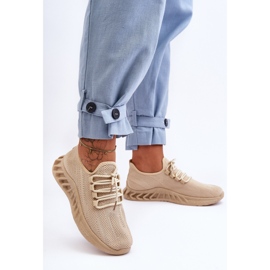 PG1 Zapatillas Deportivas De Mujer Sin Cordones Beige Venett 3