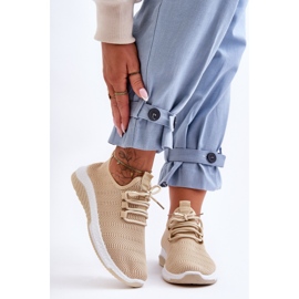 PG1 Zapatillas Slip-on Clásicas de Tejido Beis Gusto beige 1