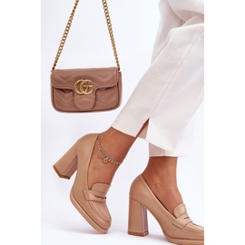 PS1 Bombas De Moda En Florencia Beige 4