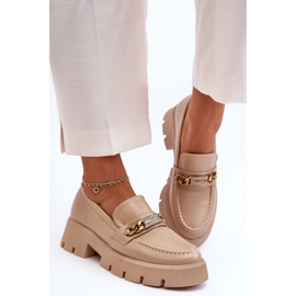 PS1 Mocasines Clásicos Sobre Una Plataforma Gruesa Beige ¡Atrápame! 1 PS1 Mocasines Clásicos Sobre Una Plataforma Gruesa Beige ¡Atrápame! 1