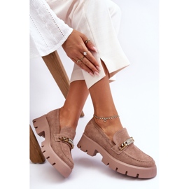 PS1 Mocasines clásicos de ante con plataforma gruesa Marrón ¡Atrápame! 1 PS1 Mocasines clásicos de ante con plataforma gruesa Marrón ¡Atrápame! 1