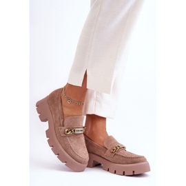 PS1 Mocasines clásicos de ante con plataforma gruesa Marrón ¡Atrápame! 2 PS1 Mocasines clásicos de ante con plataforma gruesa Marrón ¡Atrápame! 2