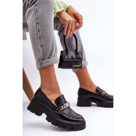 PS1 Mocasines clásicos en una plataforma gruesa Negro ¡Atrápame! 2 PS1 Mocasines clásicos en una plataforma gruesa Negro ¡Atrápame! 2