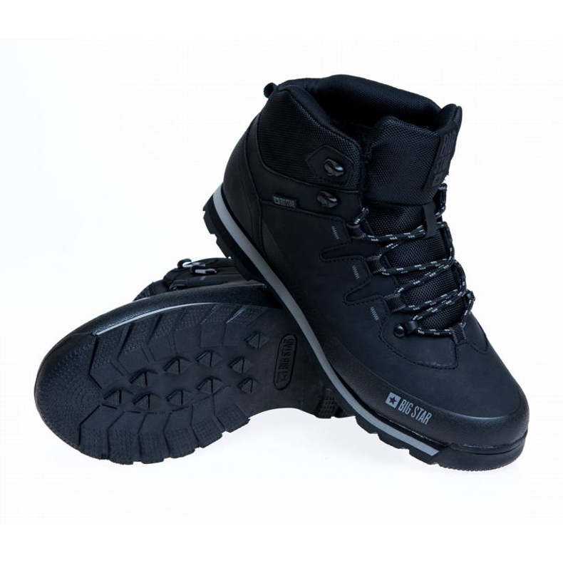 Botas negras aislantes hombre Big Star EE174437 negro 1