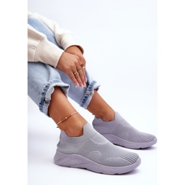 PG1 Zapatillas Deportivas Sin Cordones Mujer Gris Claris 6