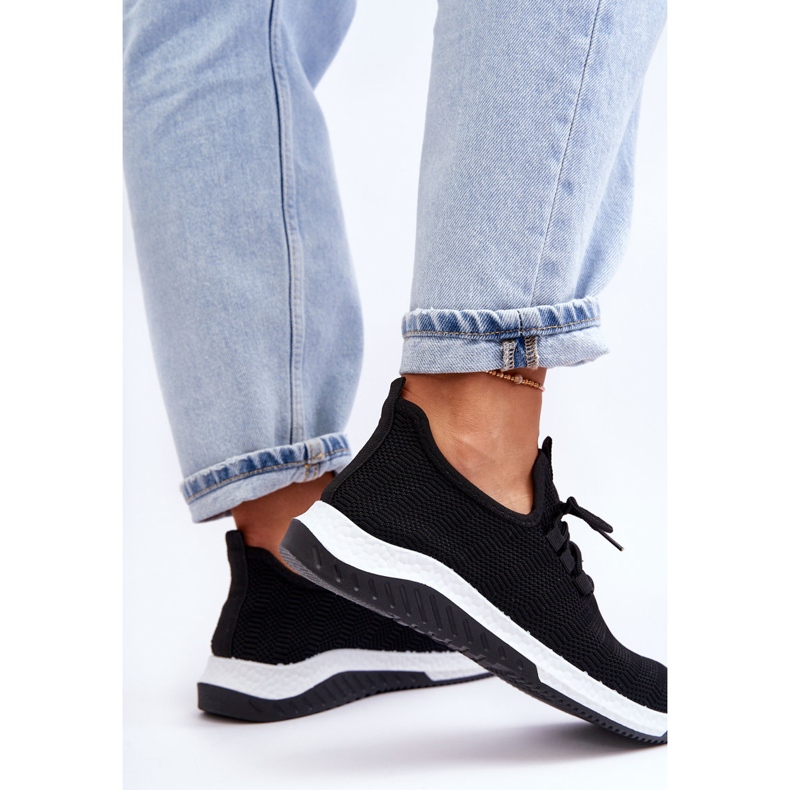 PG1 Zapatillas Slip-on de Tejido Clásico Gusto Negro 2