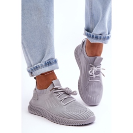 PG1 Zapatillas Mujer Slip-On Textil Gris Zauna 8