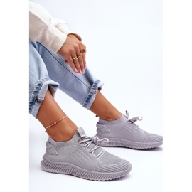 PG1 Zapatillas Mujer Slip-On Textil Gris Zauna 4