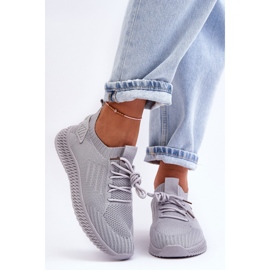 PG1 Zapatillas Mujer Slip-On Textil Gris Zauna 6