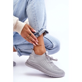 PG1 Zapatillas Mujer Slip-On Textil Gris Zauna 3