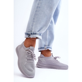 PG1 Zapatillas Mujer Slip-On Textil Gris Zauna 7