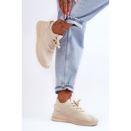 PG1 Zapatillas Mujer Slip-On Textil Beige Zauna 1