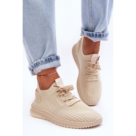 PG1 Zapatillas Mujer Slip-On Textil Beige Zauna 2