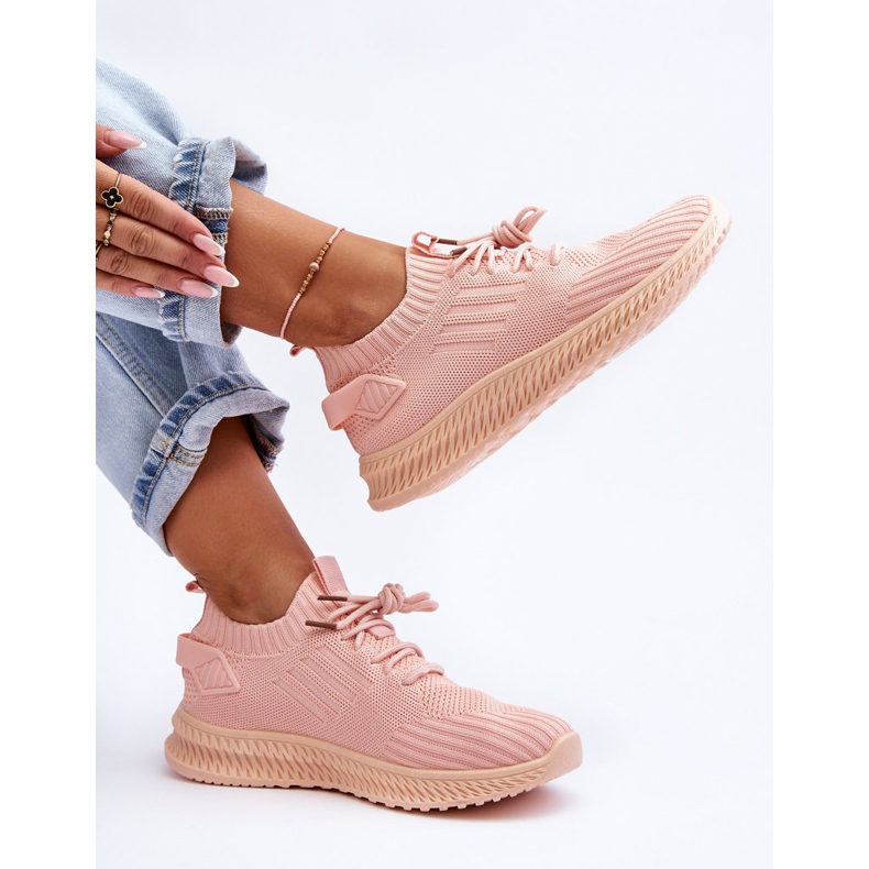 PG1 Zapatillas Mujer Slip-On Textil Rosa Zauna 2