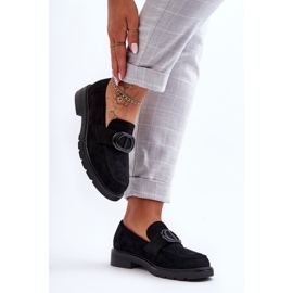 PG1 Mocasines Plataforma Ante Negro Jarren 1