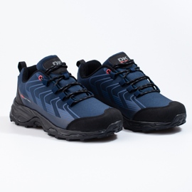 Zapatillas trekking hombre Dk Softshell azul negro 1