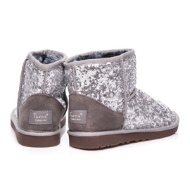 Torna Muklukes brillantes gris 4