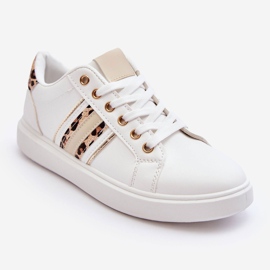 PG1 Deportivas Mujer Animal Print Blanco Rilee 1