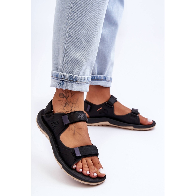 Sandalias Deportivas Mujer 4F 4FSS23FSANF016-22S Negro 2