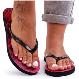 Chanclas Clásicas 4F 4FSS23FFLIF060-90S Negro y Rosa 4