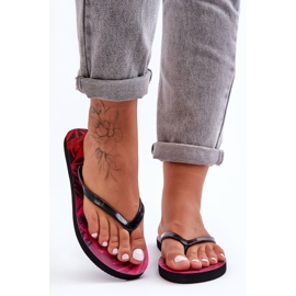Chanclas Clásicas 4F 4FSS23FFLIF060-90S Negro y Rosa 2
