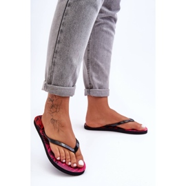 Chanclas Clásicas 4F 4FSS23FFLIF060-90S Negro y Rosa 3