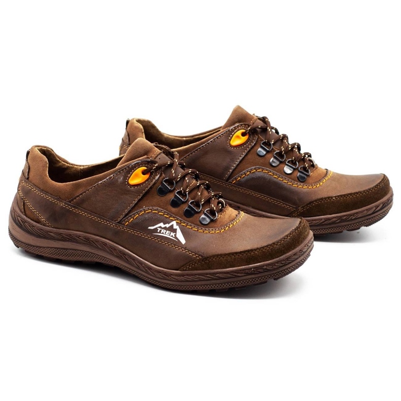 Antex Zapatos de senderismo para hombre 268 marrón 2